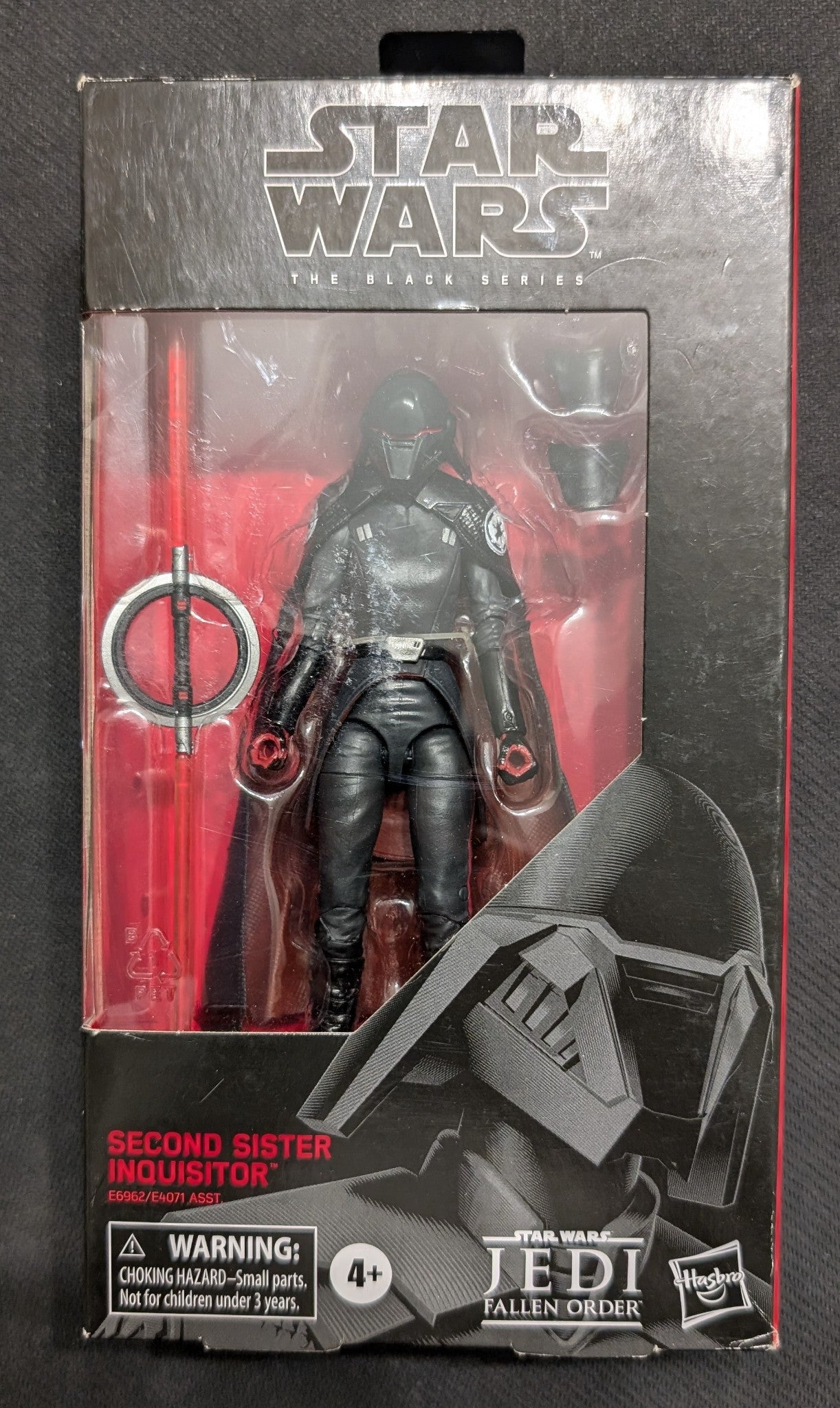 Star Wars Black Series Second Sister Inquisitor Jedi Fallen Order NIB (TY001)
