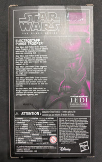Star Wars The Black Series Electrostaff Purgetrooper NIB (TY001)