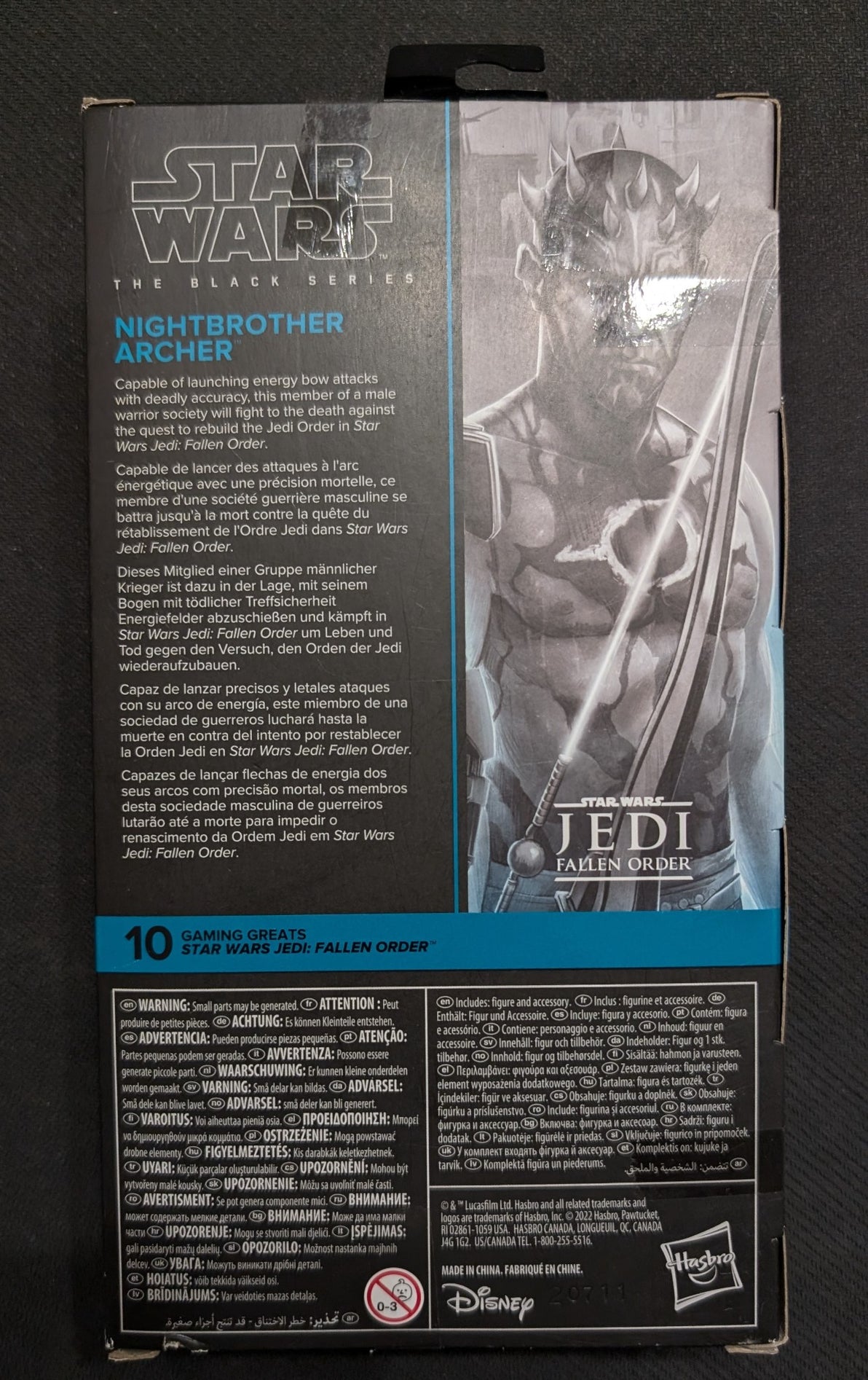Star Wars The Black Series Nightbrother Archer NIB (TY001)