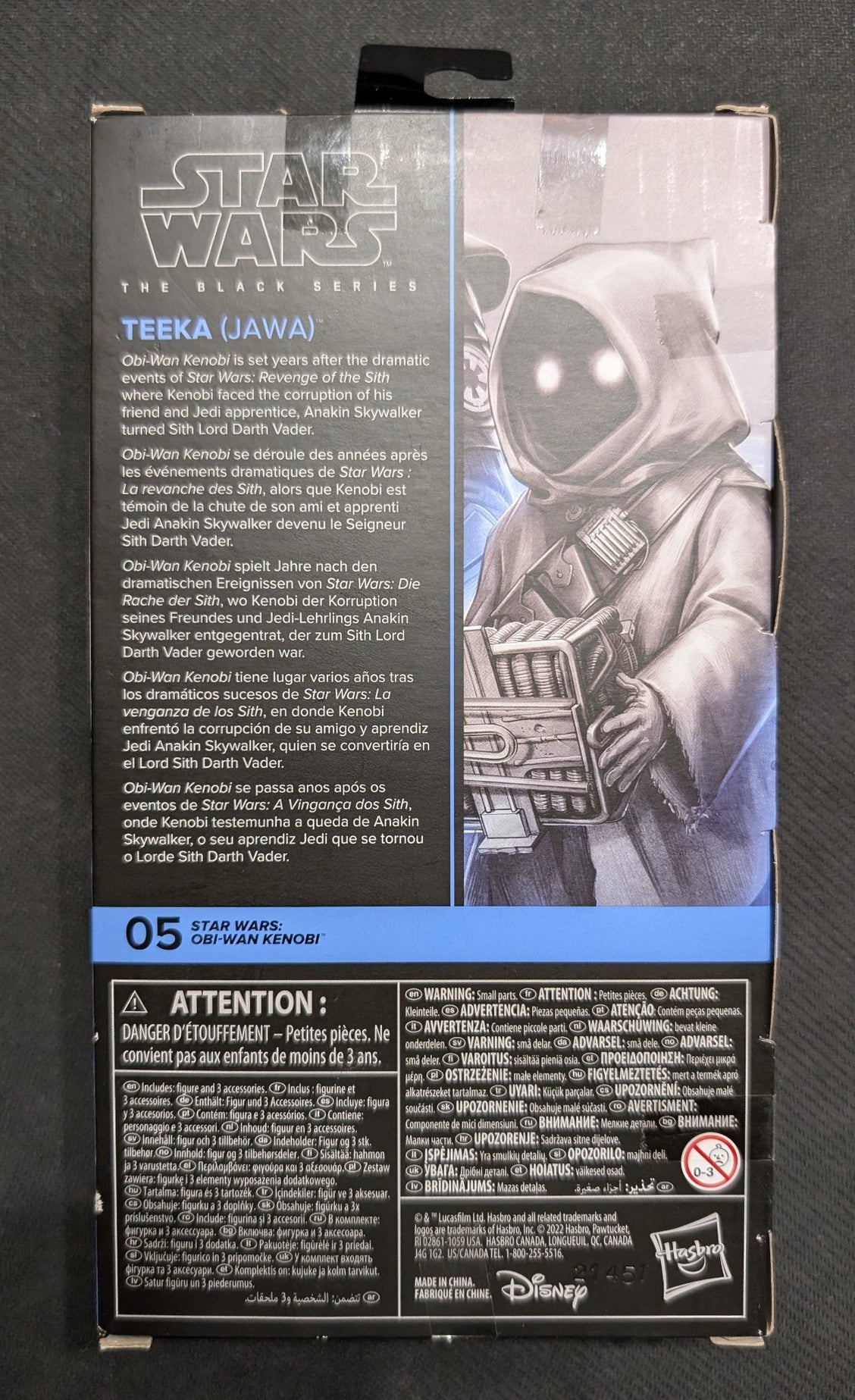 STAR WARS The Black Series TEEKA Jawa (Obi-Wan) NIB (TY001)