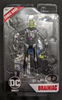 Mcfarlane DC Direct Page Punchers Brainiac Platinum Edition  (TY001)