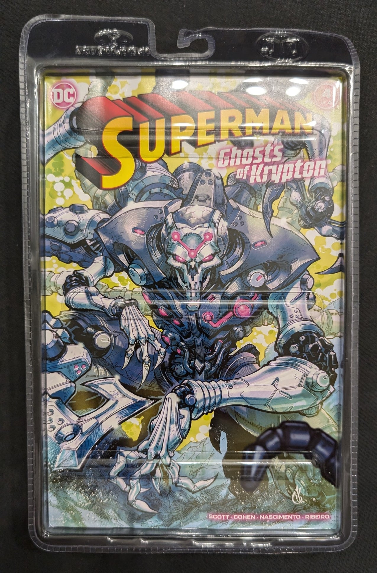 Mcfarlane DC Direct Page Punchers Brainiac Platinum Edition  (TY001)