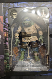 NECA TMNT X UNIVERSAL MONSTERS LEONARDO AS HUNCHBACK NIB (TY001)