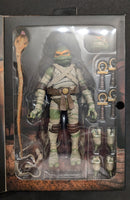 NECA TMNT X UNIVERSAL MONSTERS MICHELANGELO AS THE MUMMY NIB (TY001)