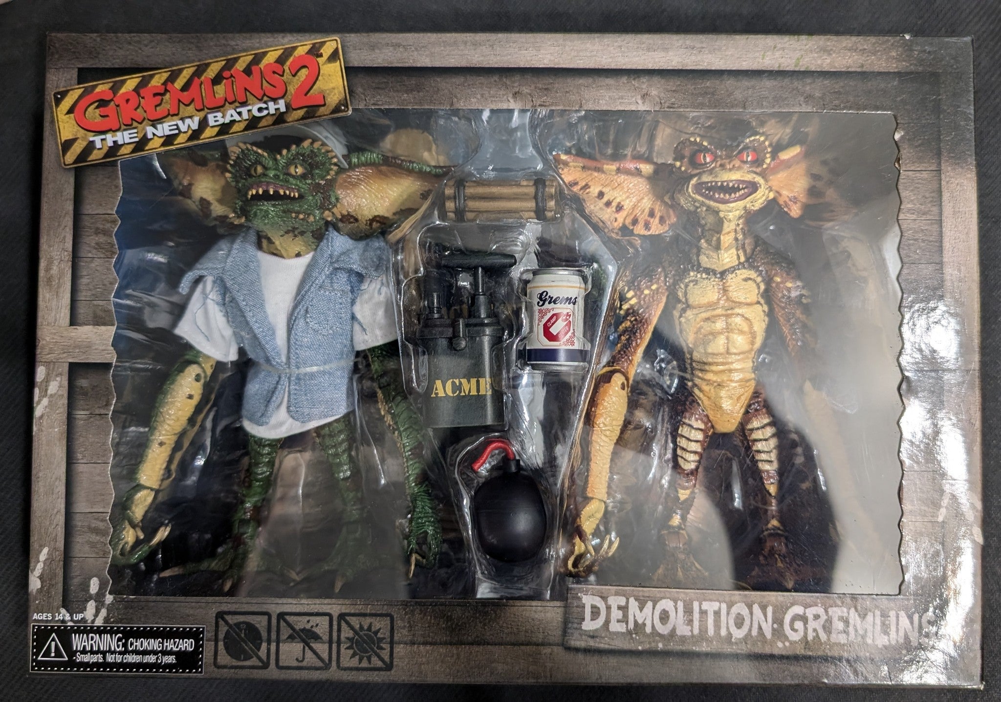 NECA Gremlins 2 The New Batch Demolition Gremlins 2 Pack  (TY001)