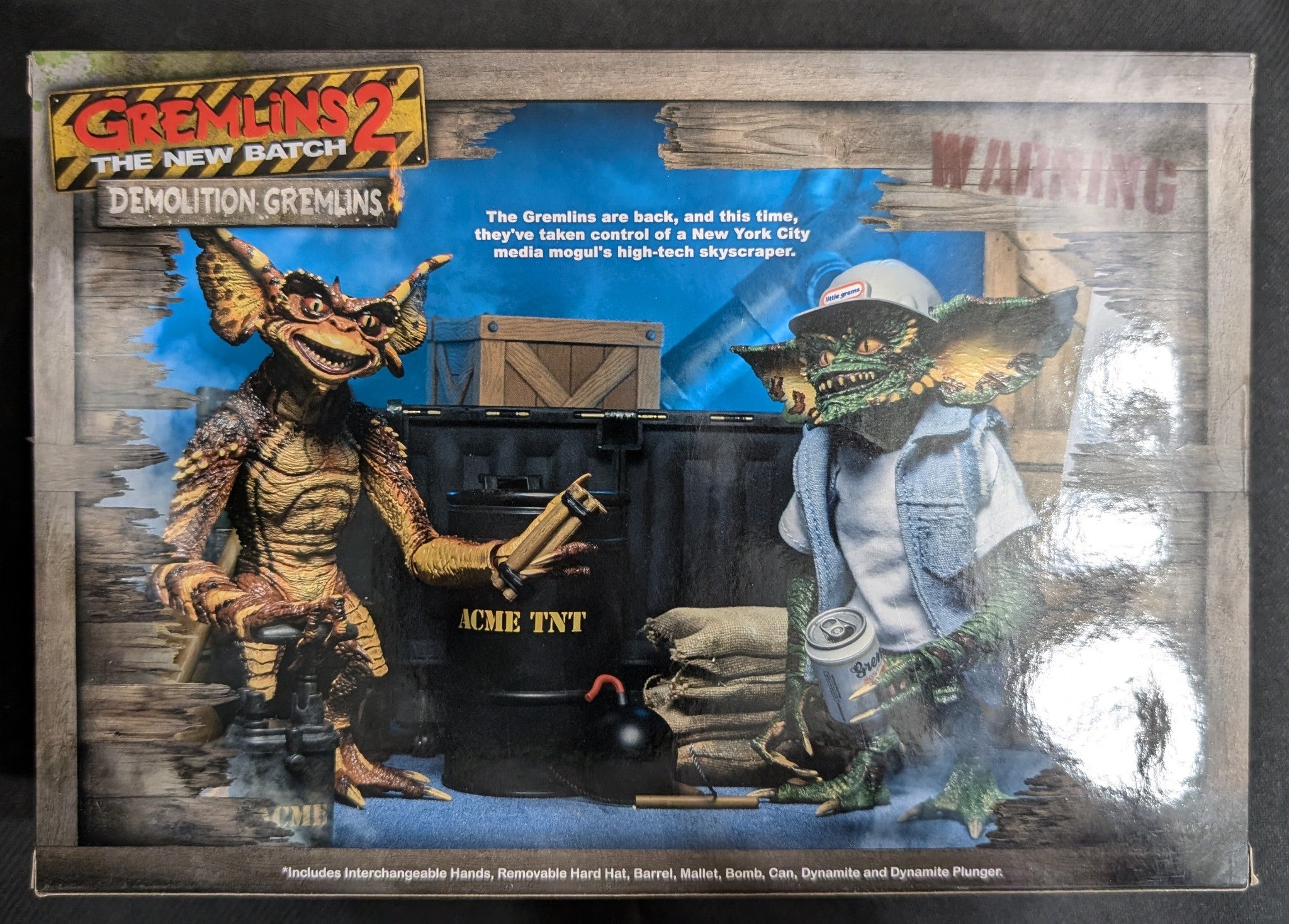 NECA Gremlins 2 The New Batch Demolition Gremlins 2 Pack  (TY001)