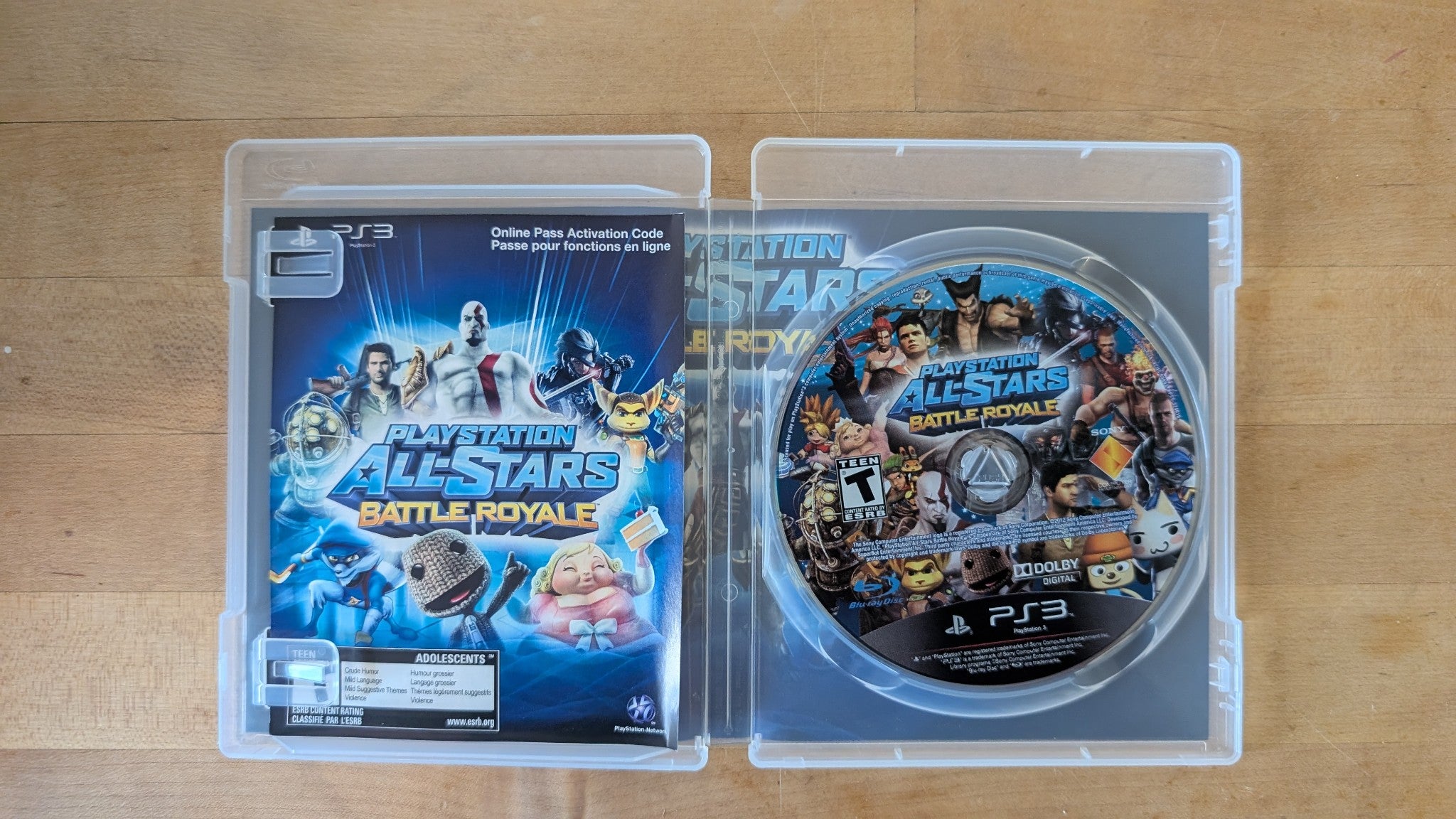 Playstation All-Stars Battle Royale (Sony PS3, 2012)(V055)
