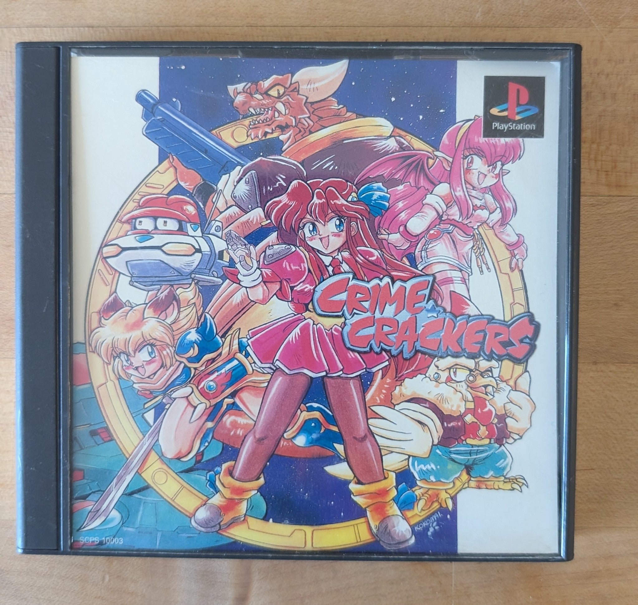 Crime Crackers (PlayStation PS1, 1994)   (V055)