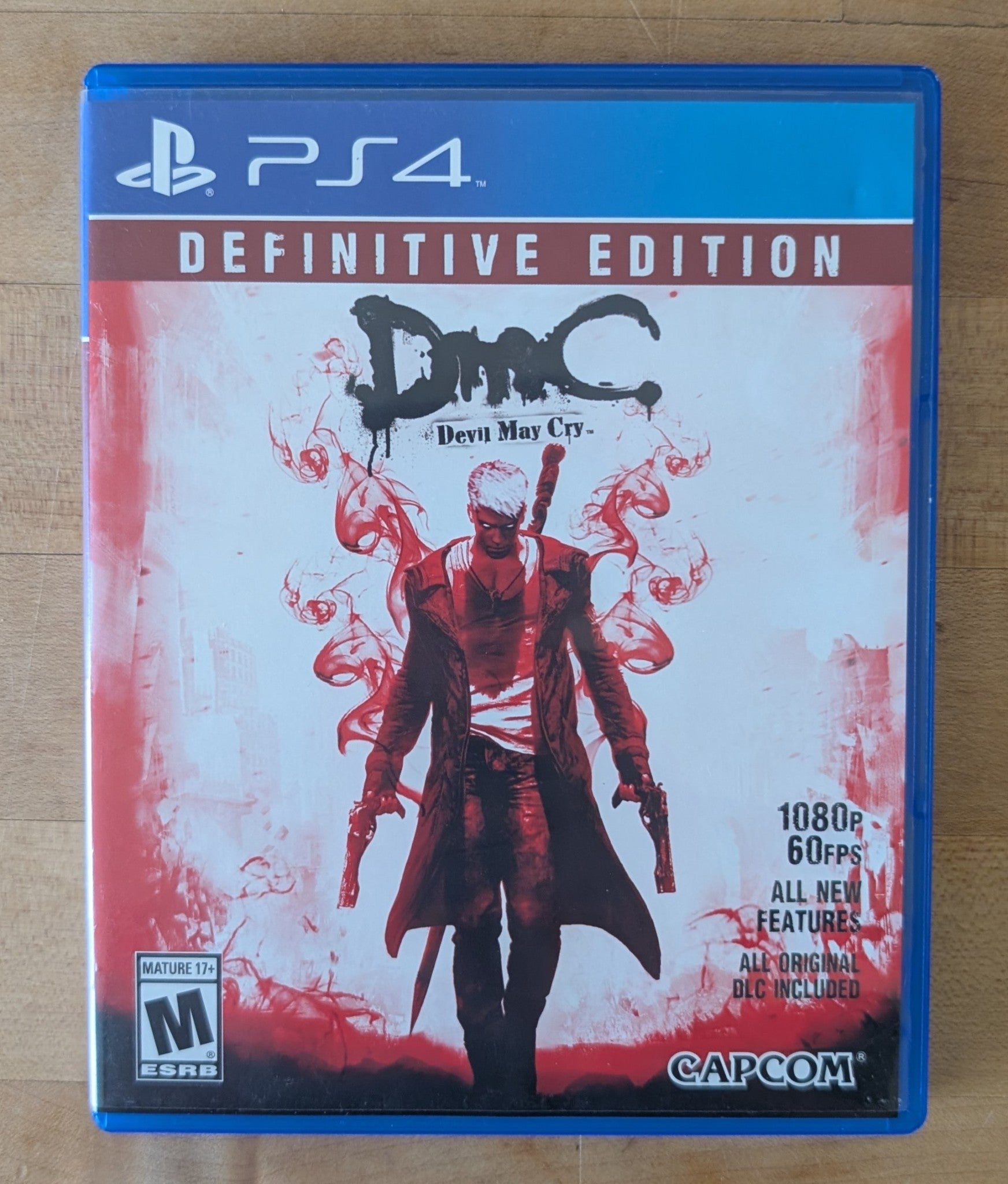 DmC: Devil May Cry Definitive Edition (Sony PlayStation 4, 2015)  (V055)