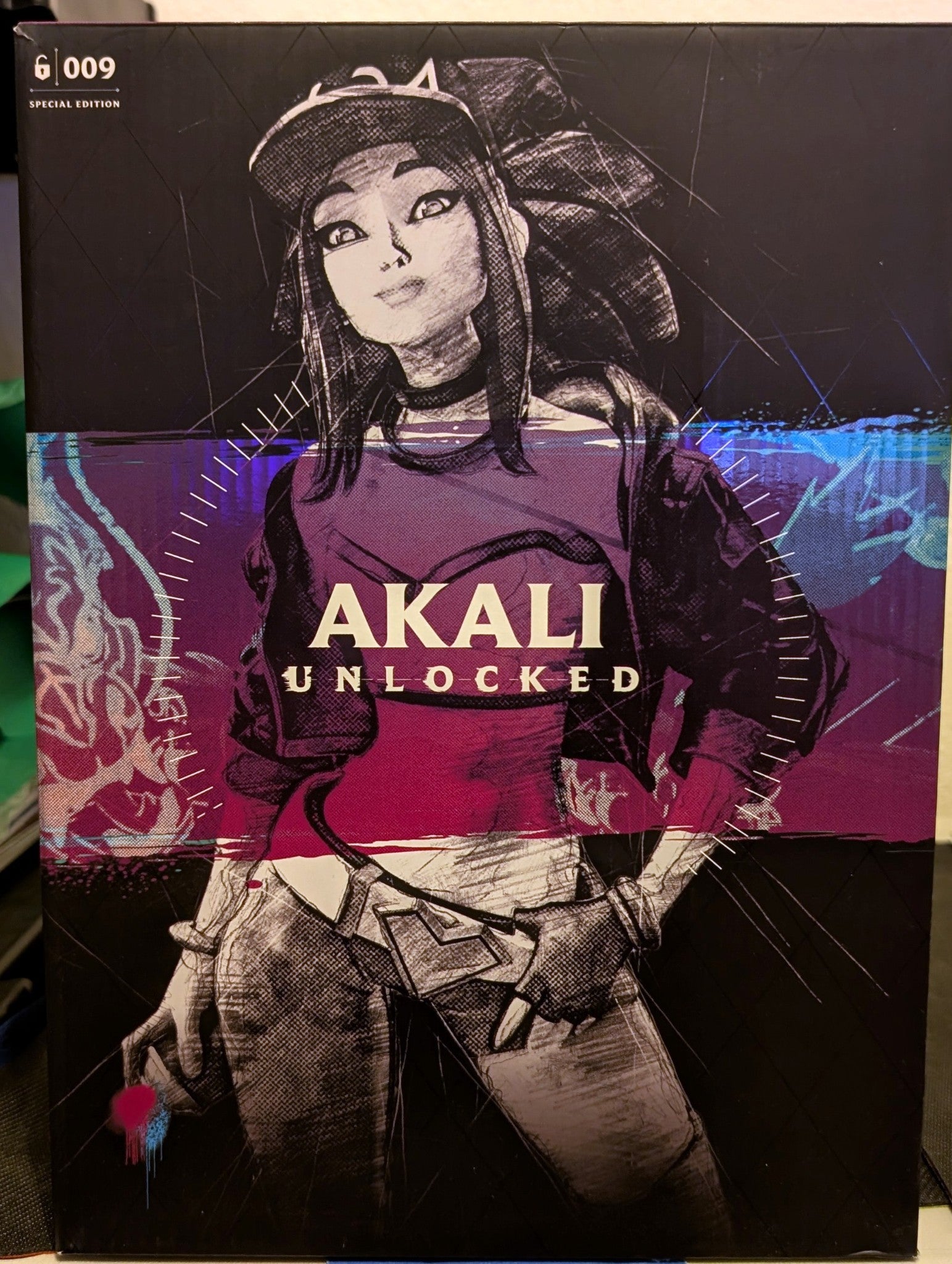 League of Legends LOL Official KDA Akali Statue PVC Figure W/Box and Card (V055)