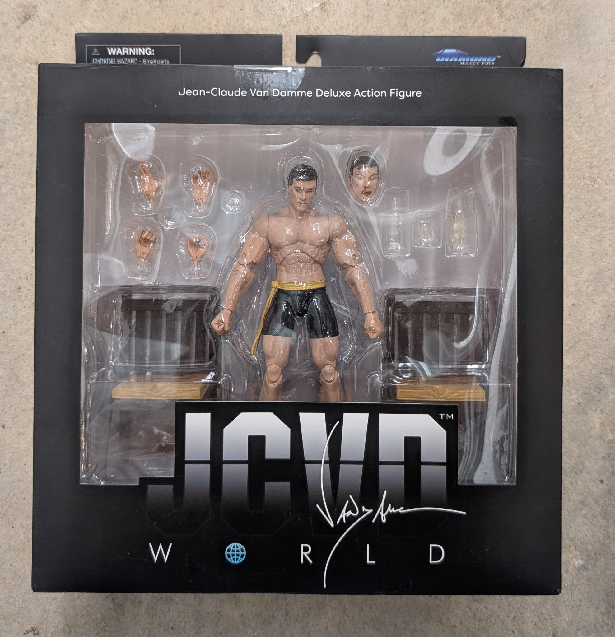 Diamond Select Jean-Claude Van Damme Deluxe 7” Action Figure  (ty006)