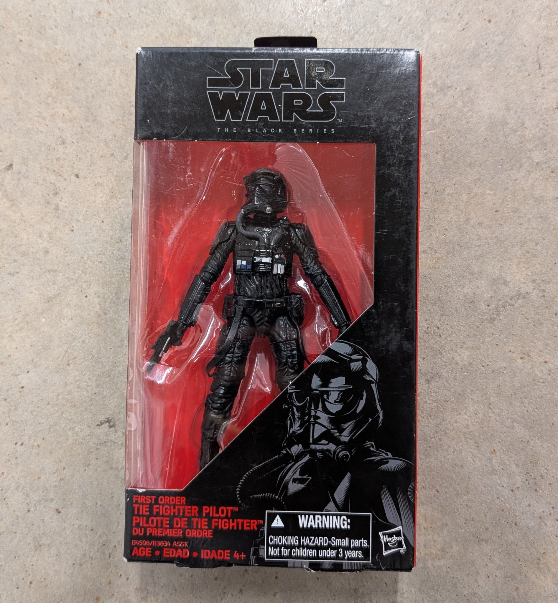Star Wars: The Force Awakens Black Series First Order TIE Fighter Pilot (ty006)