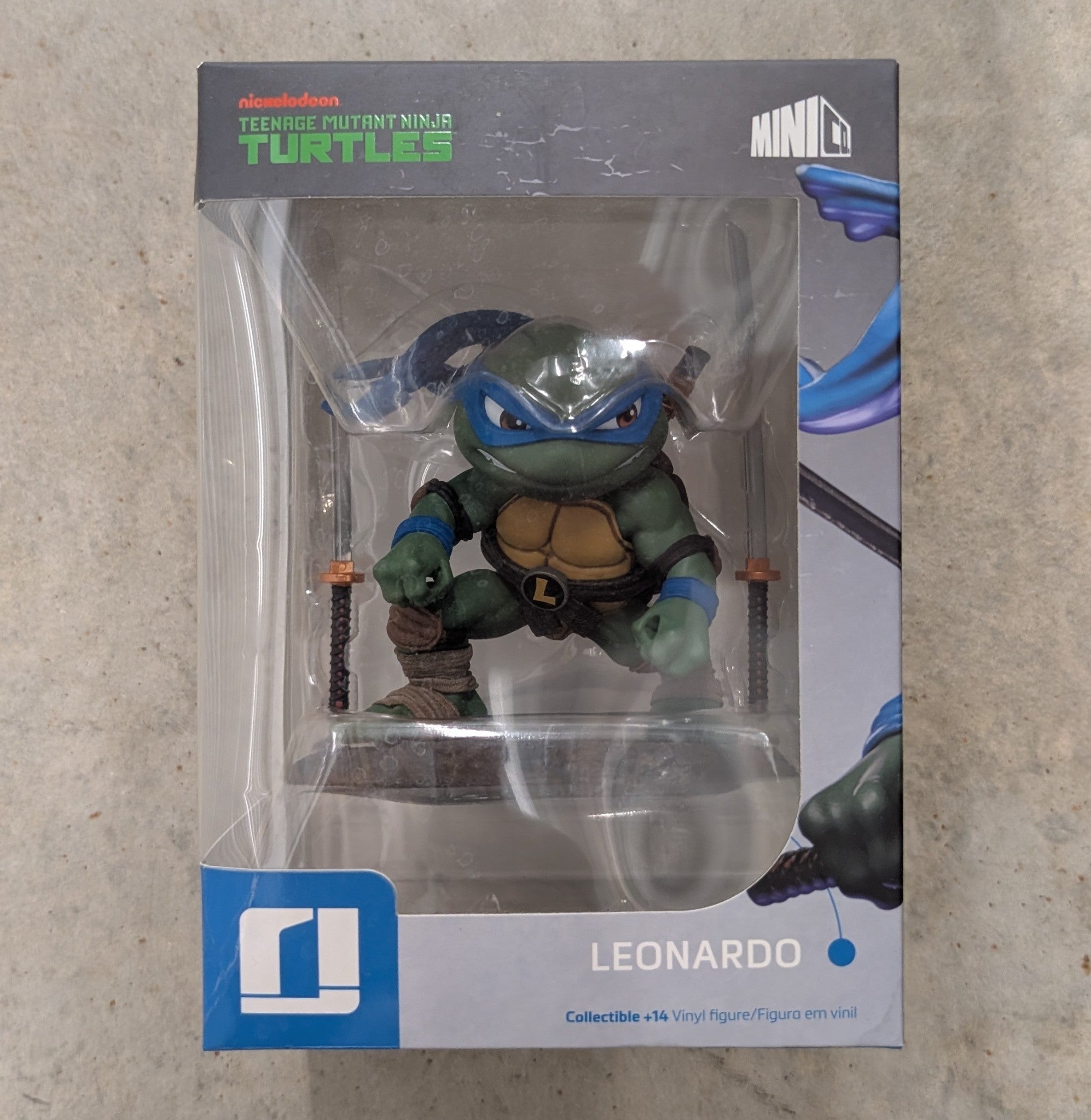 Iron Studios Teenage Mutant Ninja Turtles MiniCo Leonardo Figure (ty006)