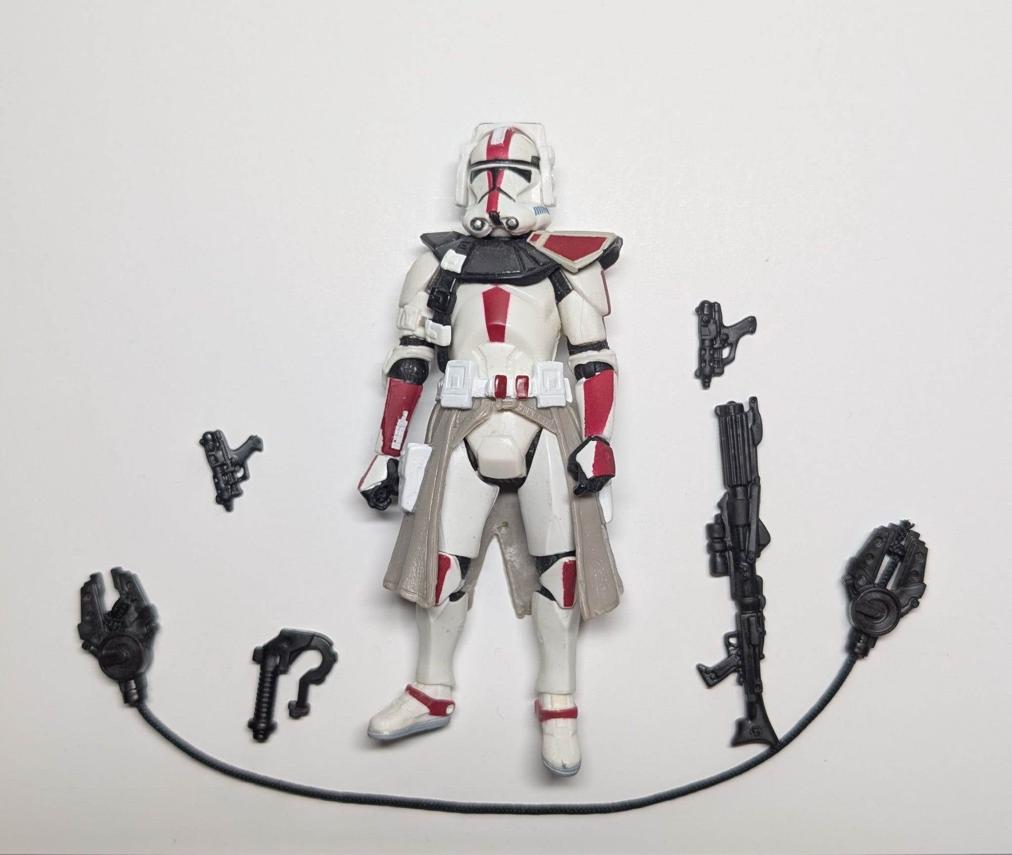 Star Wars Legacy Clone Commander Deviss 3.75" (T007)