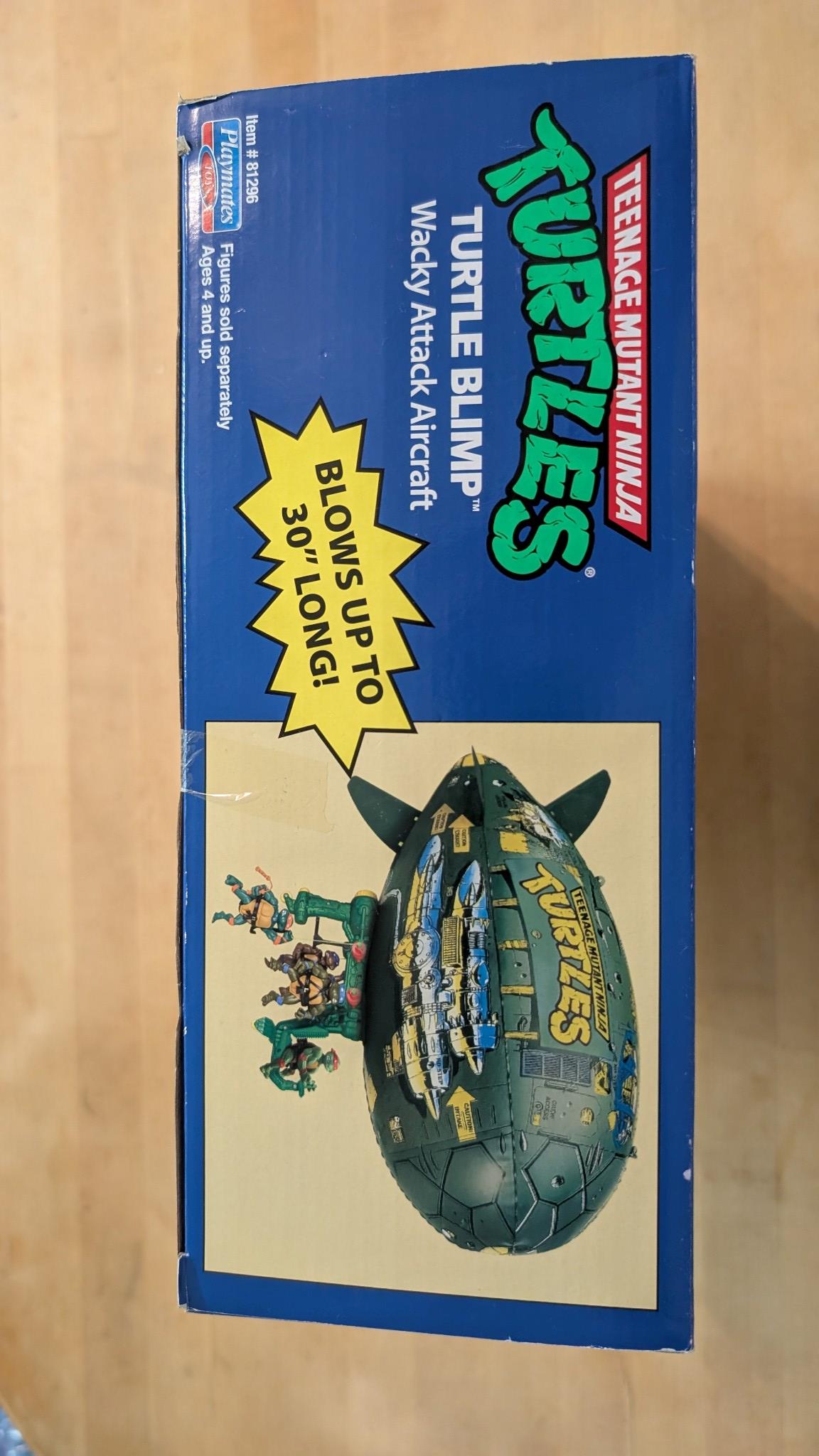 2021 Teenage Mutant Ninja Turtles TMNT Classic Blimp Reissue NIB