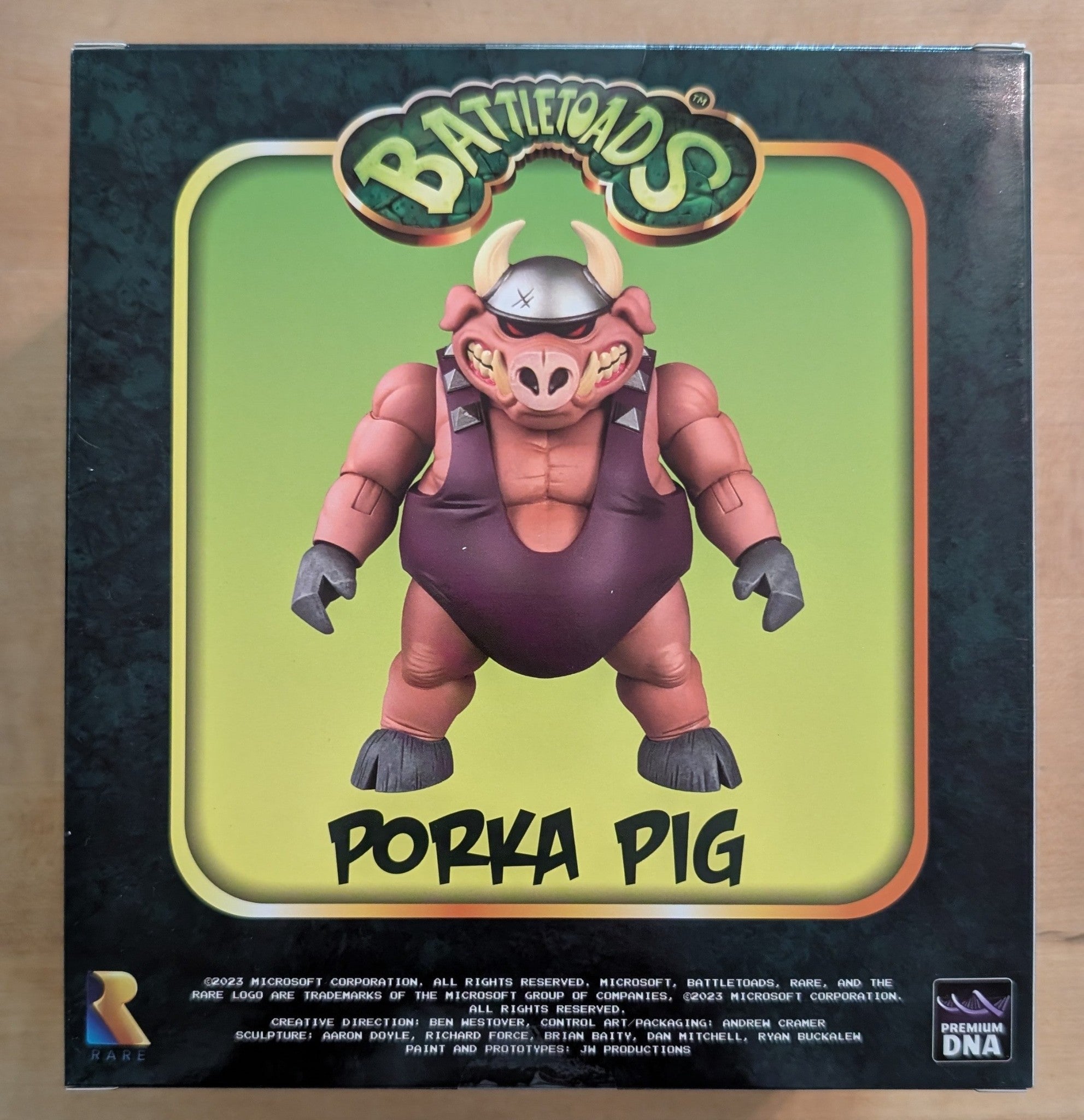 Battletoads Anthology Collection Wave 1 PORKA PIG Figure Premium DNA  NIB