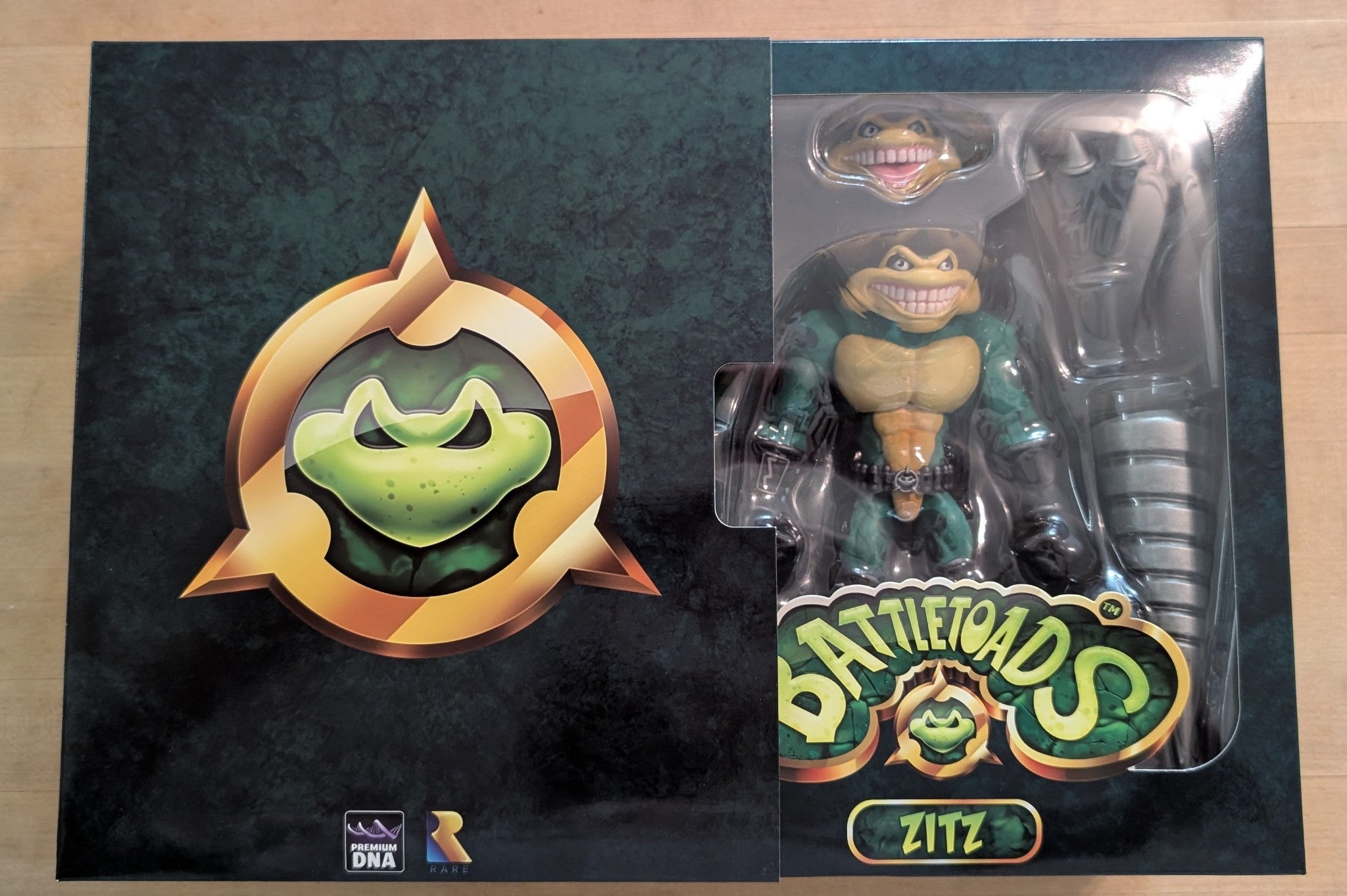 Battletoads Anthology Collection Wave 1 ZITZ Figure Premium DNA  NIB