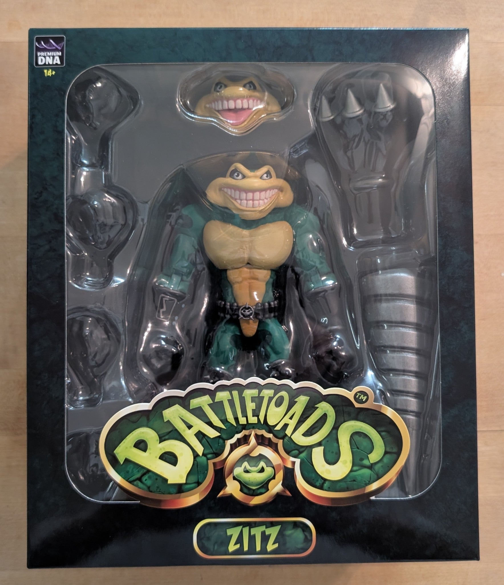 Battletoads Anthology Collection Wave 1 ZITZ Figure Premium DNA  NIB
