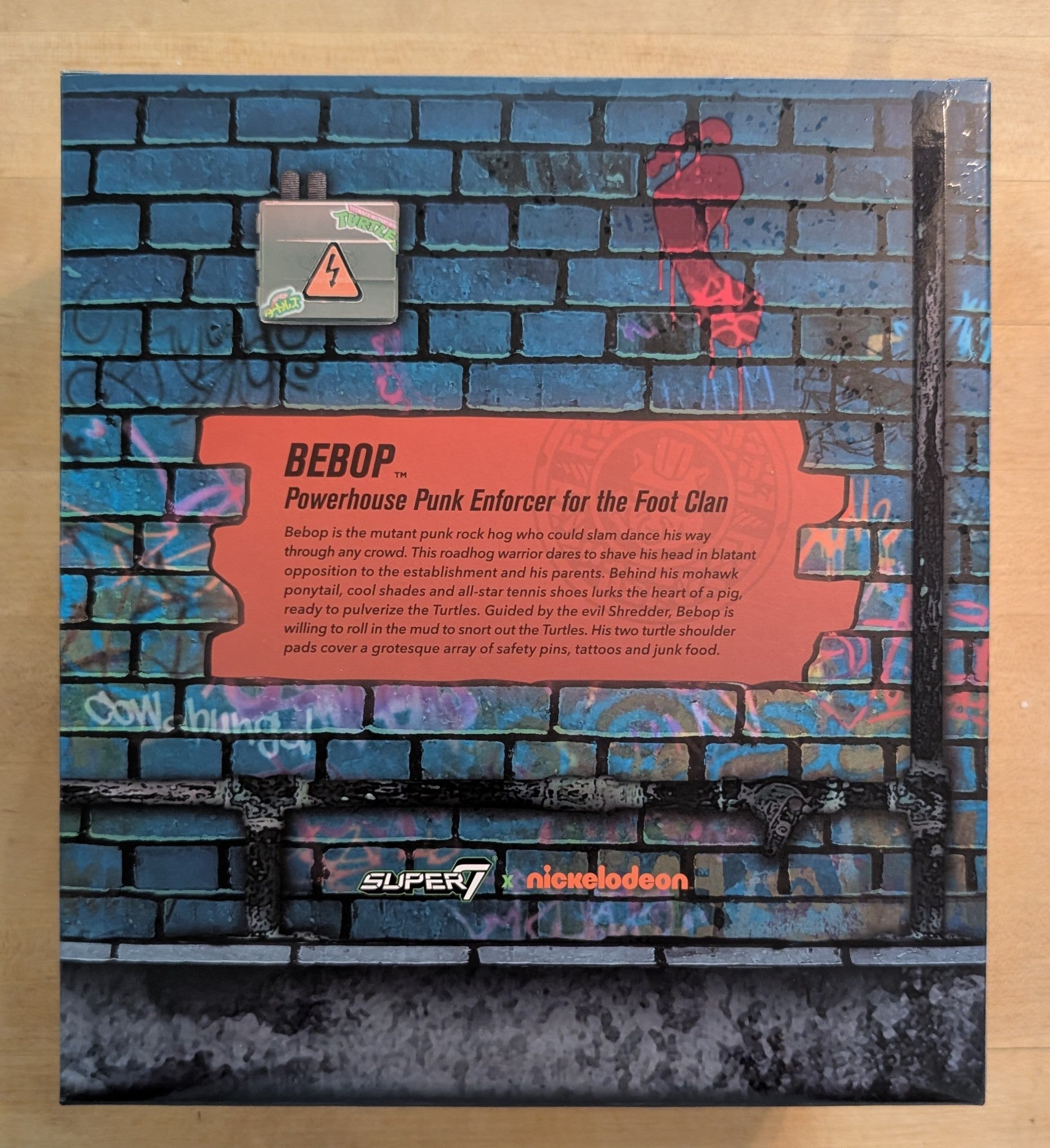 TMNT Bebop Ultimates Edition by Super7 NIB