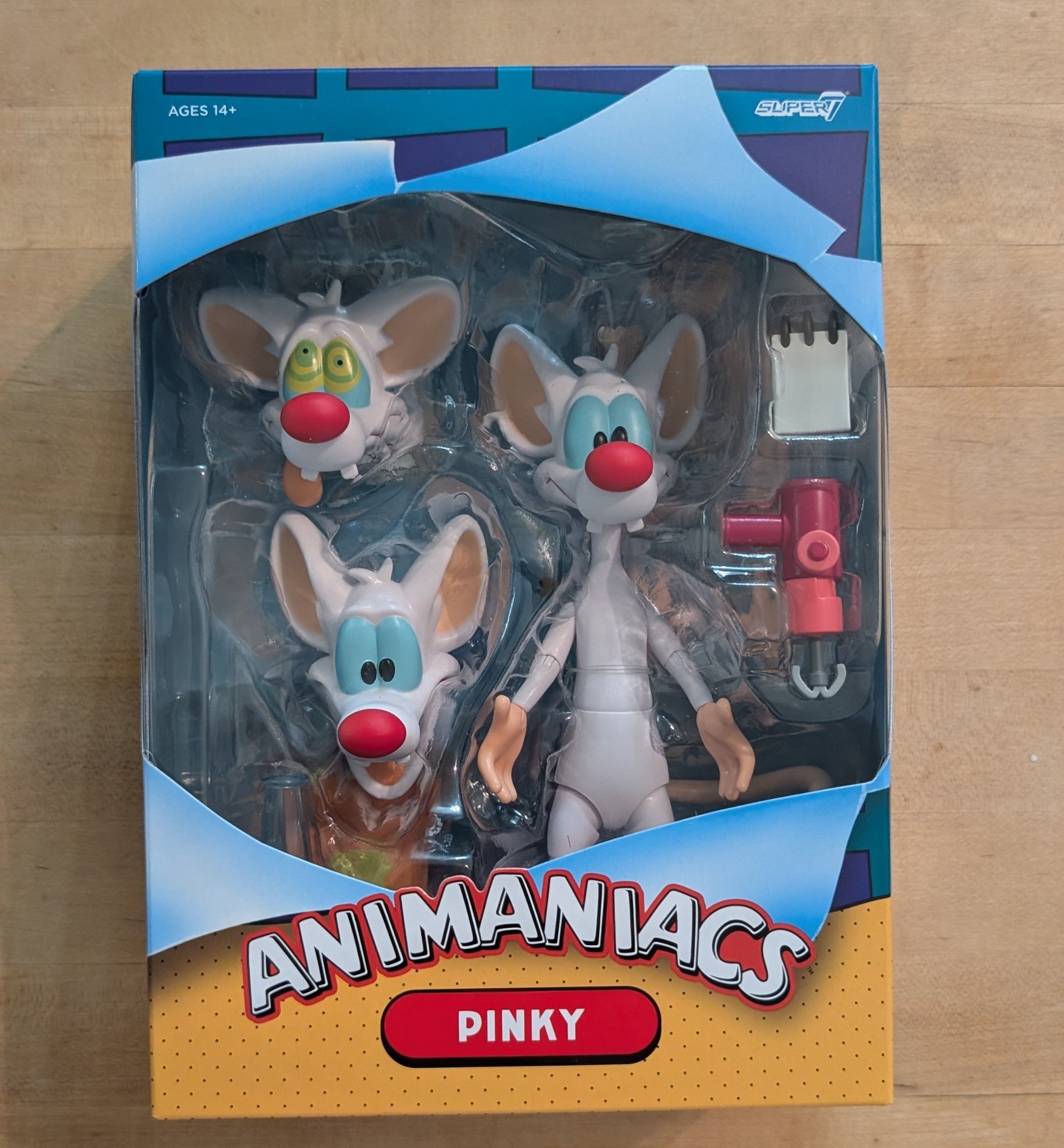 Animaniacs Pinky Ultimates Edition by Super7 NIB