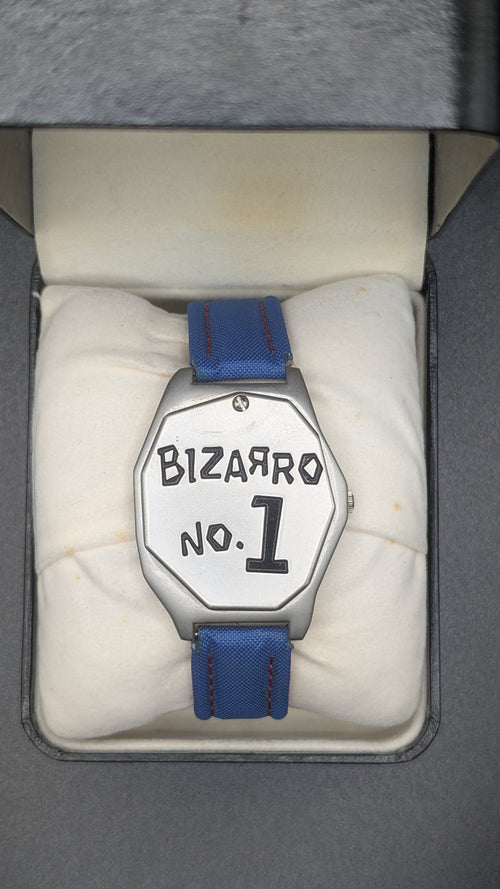 Superman Bizarro No 1 Wrist Watch In Original Case (Warner Brothers DC COMICS)