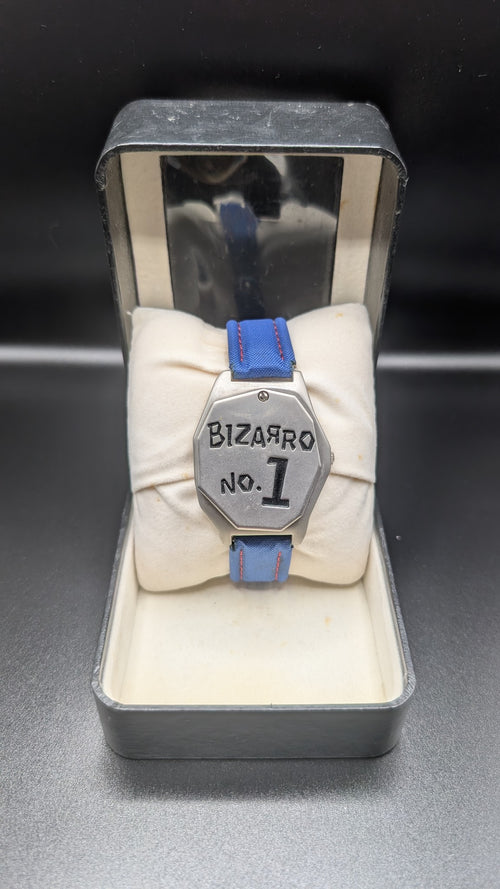 Superman Bizarro No 1 Wrist Watch In Original Case (Warner Brothers DC COMICS)