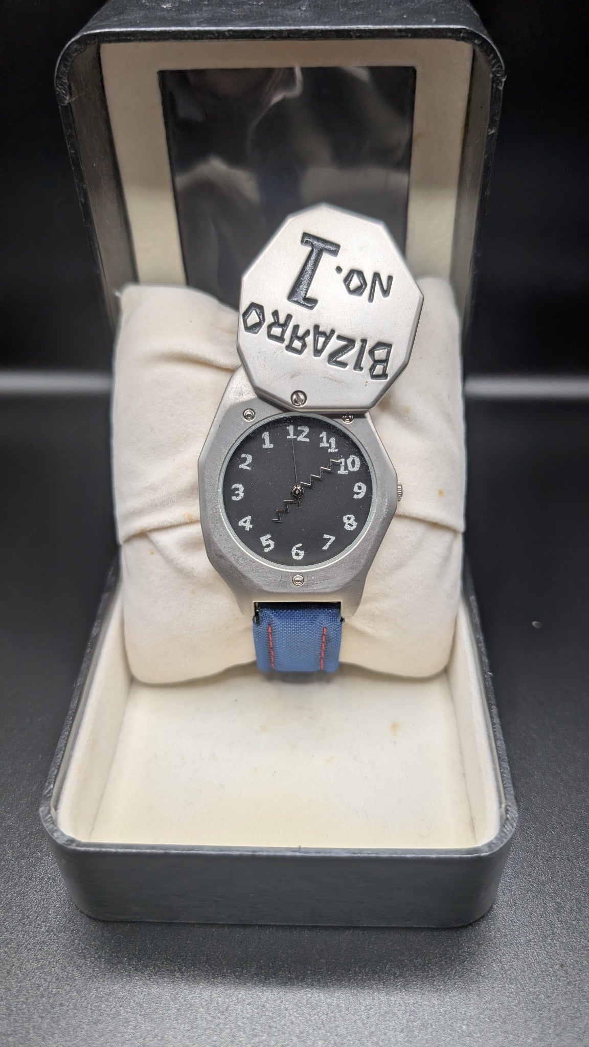 Superman Bizarro No 1 Wrist Watch In Original Case (Warner Brothers DC COMICS)