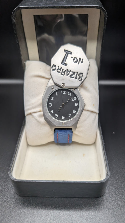 Superman Bizarro No 1 Wrist Watch In Original Case (Warner Brothers DC COMICS)