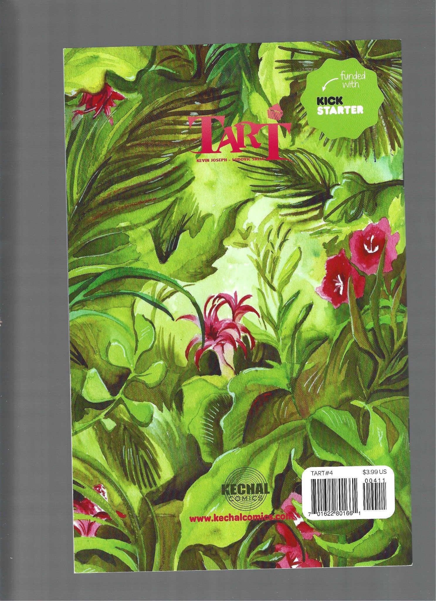 Tart #4 Kechal Comics Exclusive Signed by Kevin Joseph NM (LF007)