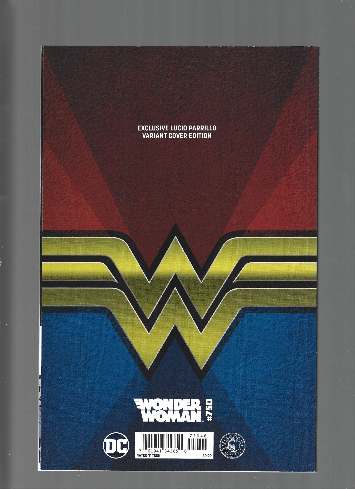 Wonder Woman #750 (2020) Lucio Parrillo Red Virgin Variant NM  (LF007)