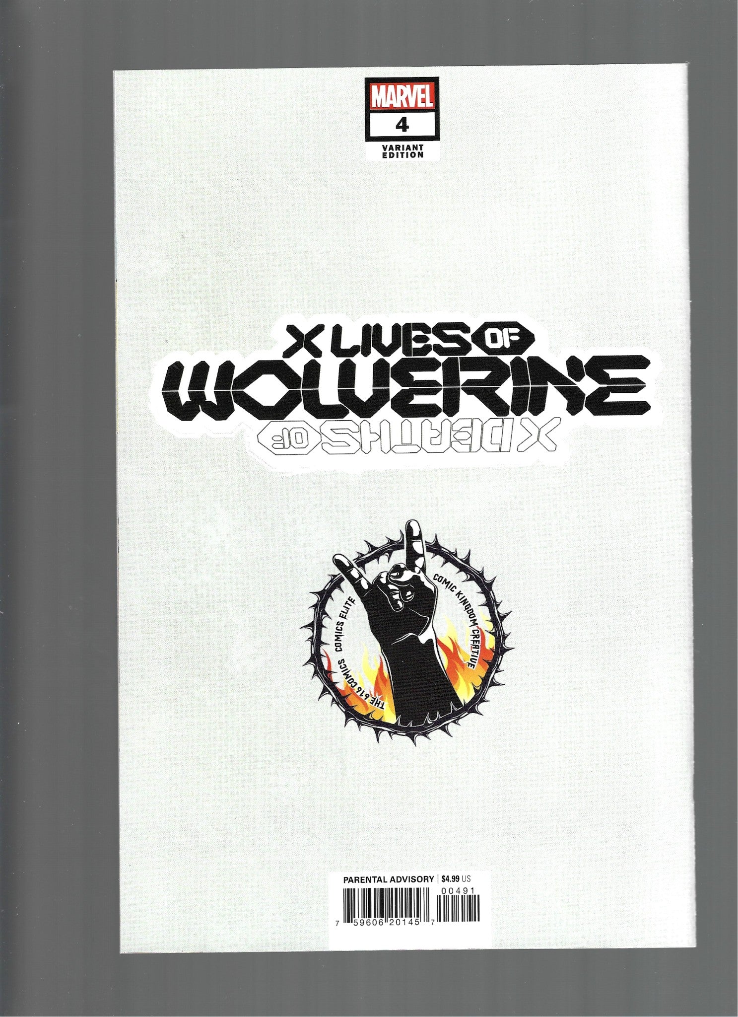 X Lives Of Wolverine #4 Virgin Variant NM (CS01)