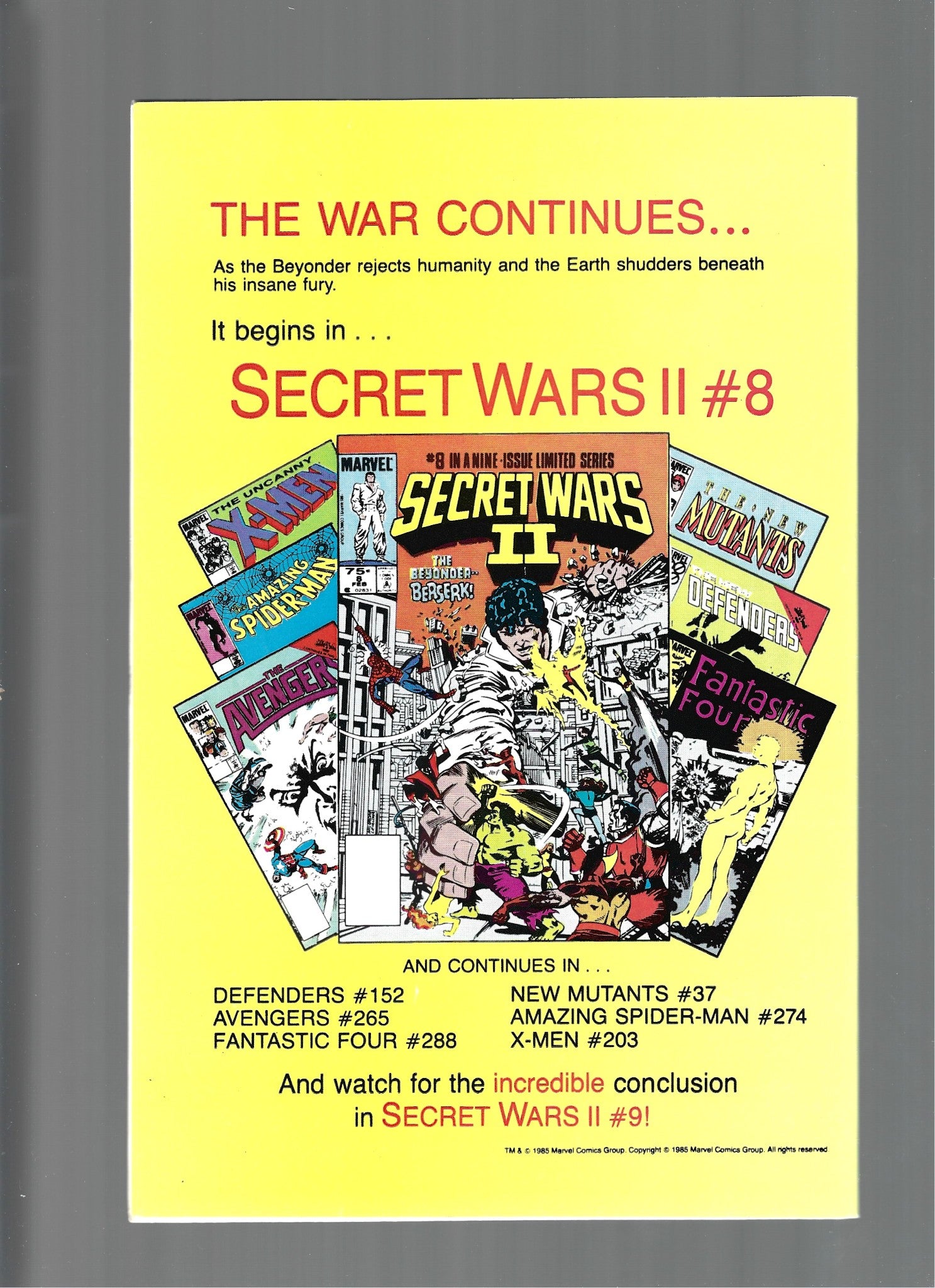 X-Factor #1 (1986) VF/NM (LF007)